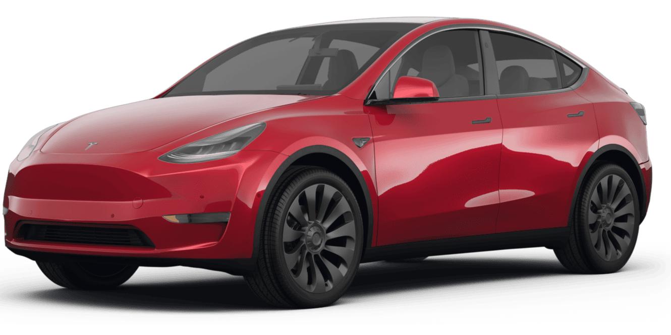 TESLA MODEL Y 2022 7SAYGDEF0NF348265 image